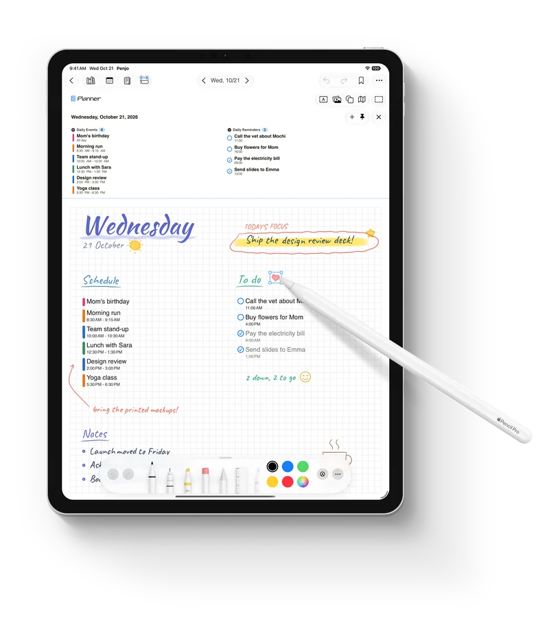 Apple Calendar & Reminders Integration